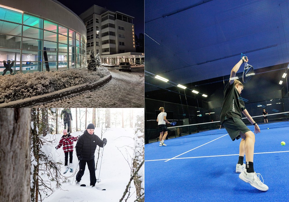 Hiihtoloman täysihoitopaketti 13.-28.2.2025, min. 2 vrk